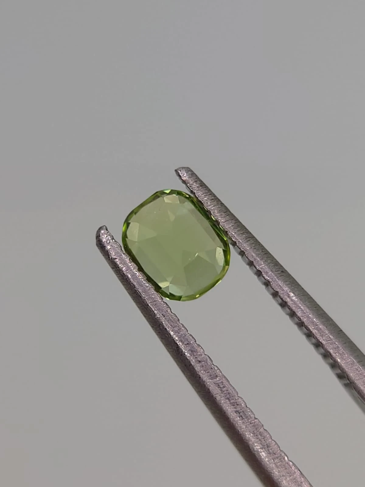 0.80ct Natural Cushion Peridot from Pakistan — view 2